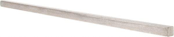 Value Collection - 12" Long x 3/8" High x 3/8" Wide, Plain Steel Undersized Key Stock - Cold Drawn Steel - Strong Tooling