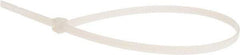 Value Collection - 11.4173" Long Natural (Color) Nylon Standard Cable Tie - 50 Lb Tensile Strength - Strong Tooling