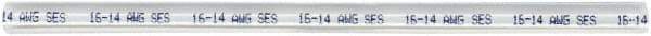 Value Collection - 6" Long, 2.5:1, Ionic Polymer Heat Shrink Electrical Tubing - Clear - Strong Tooling