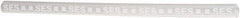 Value Collection - 6" Long, 4:1, Polyolefin Heat Shrink Electrical Tubing - Clear, White - Strong Tooling