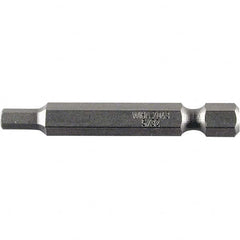 Wiha - 0.093" Power Bit - 1/4" Drive, 2" OAL - Strong Tooling