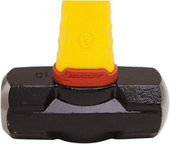 Stanley - 10 Lb Head, 35-1/4" Long Sledge Hammer - Steel Head, 40" Fiberglass Handle - Strong Tooling