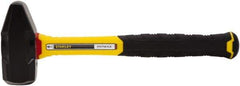 Stanley - 4 Lb Head, 14" Long Blacksmith Sledge Hammer - Steel Head, Fiberglass Handle - Strong Tooling