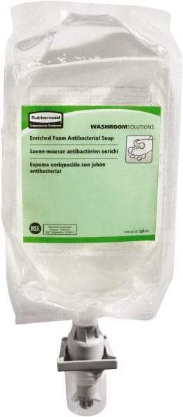 Rubbermaid - 1,100 mL Dispenser Refill Foam Soap - Clear, Fragrance Free Scent - Strong Tooling