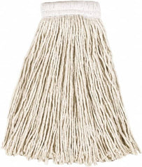 Rubbermaid - White Head Band, Medium Cotton Cut End Mop Pad - Quick Change Connection - Strong Tooling