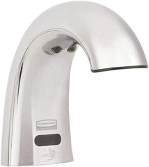 Rubbermaid - 800 to 1600 mL Foam Soap Dispenser Hardware - Plastic, Counter Mounted, Chrome - Strong Tooling