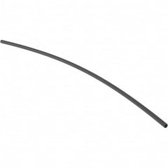 Value Collection - 6" Long Heat Shrink Electrical Tubing - Black - Strong Tooling