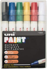 Sharpie - Black, Blue, Green, Red, White, Yellow Paint Marker - Bullet Tip, Oil Based - Strong Tooling