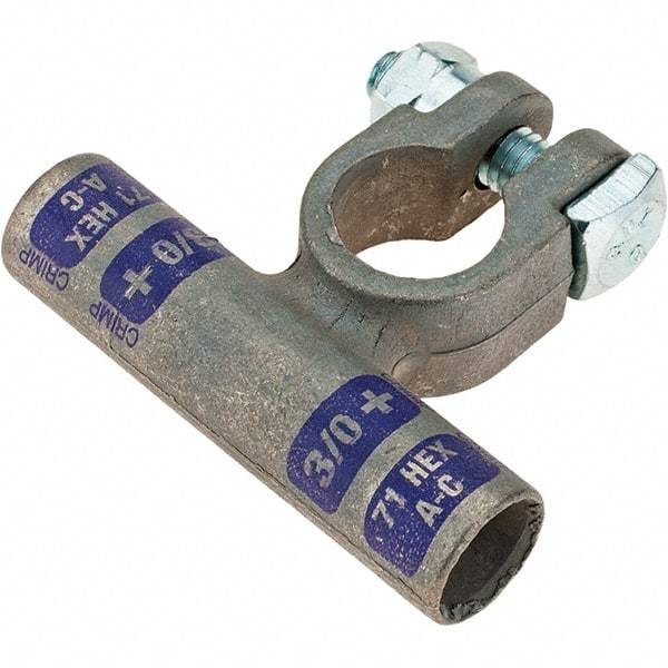 Thomas & Betts - 3/0 AWG, Tin Plated Copper Battery Connector - Purple - Strong Tooling