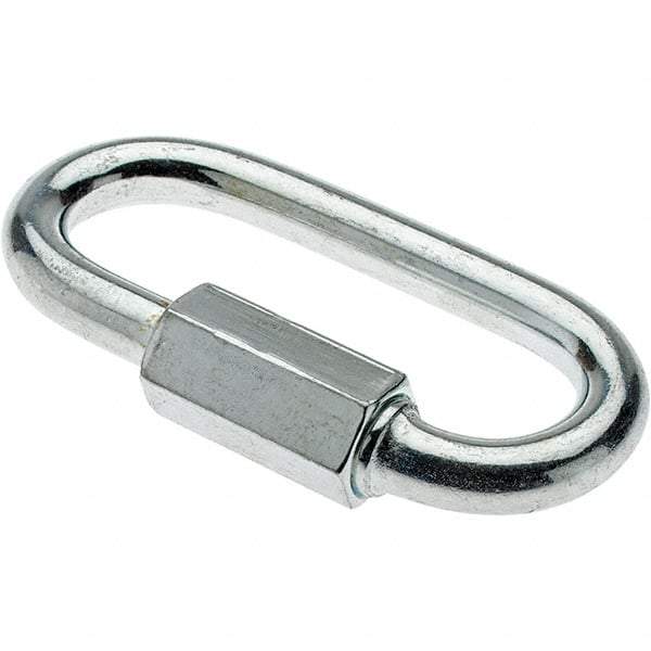 Value Collection - Zinc Steel Quick Link - 1/4" Diameter, 880 Lb Load Limit - Strong Tooling