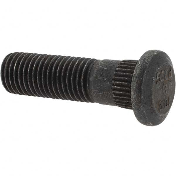 Value Collection - M12x1.5 Wheel Hub Bolt Wheel Stud - 13.08mm Knurl, 42mm OAL, 12.5mm Shoulder Length - Strong Tooling