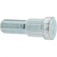 Value Collection - 1/2-20 Wheel Hub Bolt Wheel Stud - 0.62" Knurl, 1-5/8" OAL, 19/32" Shoulder Length - Strong Tooling