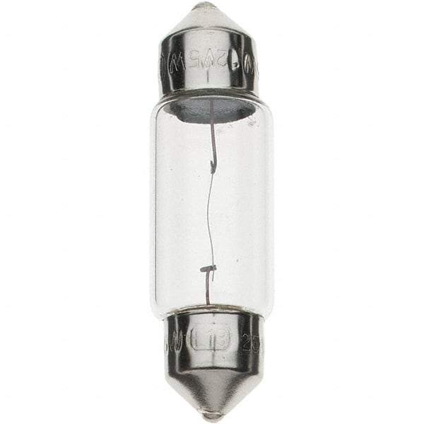 Import - 12 Volt, Incandescent Miniature & Specialty T3-1/4 Lamp - Festoon Cap Base - Strong Tooling