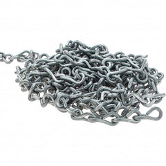 Peerless Chain - 0.162" Diam Single Jack Chain - 60 Lb Load Limit, #8 - Strong Tooling