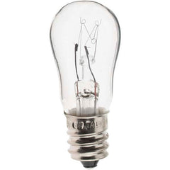 Import - 128 Volt, Incandescent Miniature & Specialty S6 Lamp - Candelabra Screw Base - Strong Tooling