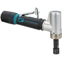 Dynabrade - 1/4" Collet, Angle Handle, Air Angle Die Grinder - 5,000 RPM, Rear Exhaust, 26 CFM, 0.4 hp, 90 psi, 1/4 NPT Inlet - Strong Tooling