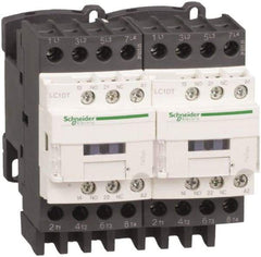 Schneider Electric - 4 Pole, 120 Coil VAC at 50/60 Hz, 20 Amp at 440 VAC, Reversible IEC Contactor - Bureau Veritas, CCC, CSA, CSA C22.2 No. 14, DNV, EN/IEC 60947-4-1, EN/IEC 60947-5-1, GL, GOST, LROS, RINA, RoHS Compliant, UL 508, UL Listed - Strong Tooling