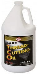 Relton - TCO-14, 1 Gal Bottle Tapping Fluid - Straight Oil, For Thread Smoothing - Strong Tooling