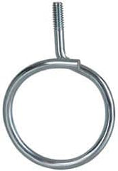 Cooper B-Line - 2" Pipe, Steel Threaded Bridle Rings - Silver, Zinc Plated, 50 Lb Capacity - Strong Tooling