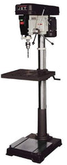 Jet - 20" Swing, Step Pulley Drill Press - 12 Speed, 1 hp, Single Phase - Strong Tooling