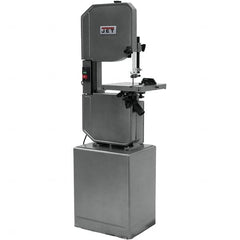 Jet - 13-1/2 Inch Throat Capacity, Variable Speed Pulley Vertical Bandsaw - 2600 (Wood), 90 to 340 (Metal) SFPM, 1 HP, Single Phase - Strong Tooling