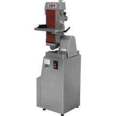 Jet - 48 Inch Long x 6 Inch Wide Horizontal and Vertical Belt Sanding Machine - 2,850 Ft./min Belt Speed, 1-1/2 Hp, Single Phase - Strong Tooling