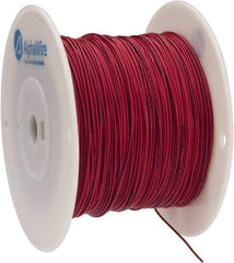 Alpha Wire - 22 AWG, 7 Strand, 305 m OAL, Tinned Copper Hook Up Wire - Red PVC Jacket, 0.062" Diam - Strong Tooling