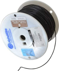 Alpha Wire - 18 AWG, 16 Strand, 305 m OAL, Tinned Copper Hook Up Wire - Black PVC Jacket, 0.079" Diam - Strong Tooling