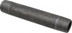 B&K Mueller - Schedule 40, 3/4" Diam x 5-1/2" Long Steel Black Pipe Nipple - Threaded - Strong Tooling