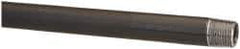 B&K Mueller - Schedule 40, 1/2" Diam x 36" Long Steel Black Pipe Nipple - Threaded - Strong Tooling