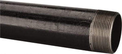 B&K Mueller - Schedule 40, 2" Diam x 36" Long Steel Black Pipe Nipple - Threaded - Strong Tooling