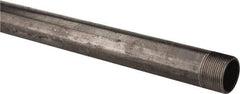 B&K Mueller - Schedule 40, 1-1/4" Diam x 48" Long Steel Black Pipe Nipple - Threaded - Strong Tooling