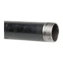 B&K Mueller - Schedule 40, 2" Diam x 48" Long Steel Black Pipe Nipple - Threaded - Strong Tooling