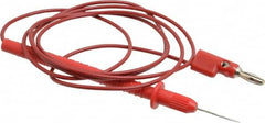 Pomona - Red Electrical Test Equipment Probe - Use with Digital Multimeters - Strong Tooling