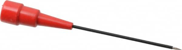 Pomona - Red Electrical Test Equipment Jack - Use with Digital Multimeters - Strong Tooling