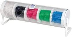 Alpha Wire - 22 AWG, 7 Strand, 500' OAL, Hook Up Wire - Black, Blue, Green, Red & White PVC Jacket, 0.064" Diam - Strong Tooling