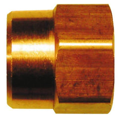 Cerro - 1/2 FPT & 3/4 FGHT Garden Hose Fitting - Brass, Female Hose to Female Pipe Connector - Strong Tooling