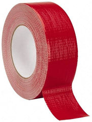 Intertape - 2" x 55m Red Duct Tape - 9 mil, Rubber Adhesive, Polyethylene Cloth Backing, 18 Lb/ln Tensile Strength, 32°F to 160°F, Series AC20 - Strong Tooling