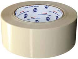 Intertape - 2" Wide x 60 Yd Long Tan Polyester Film Masking Tape - Series LA-26, 6 mil Thick, 45 In/Lb Tensile Strength - Strong Tooling