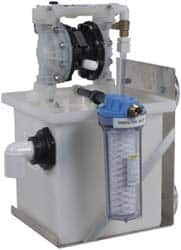 Made in USA - 180 GPH Oil Removal Capacity, Coalescent Skimmer - 40 to 125°F - Strong Tooling