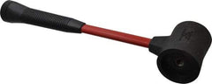 Proto - 2 Lb Head 2-1/2" Face Soft Face Hammer without Faces - 14-3/4" OAL, Fiberglass Handle - Strong Tooling