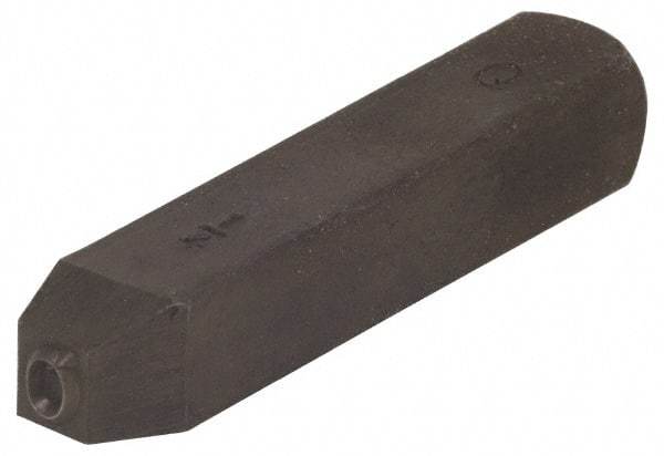 Made in USA - 3/16" Character Size, Q Character, Heavy Duty Individual Steel Stamp - Steel, Letter - Strong Tooling