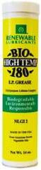 Renewable Lubricants - 14 oz Cartridge Biobased Extreme Pressure Grease - Green, Extreme Pressure & High Temperature, 285°F Max Temp, NLGIG 2, - Strong Tooling