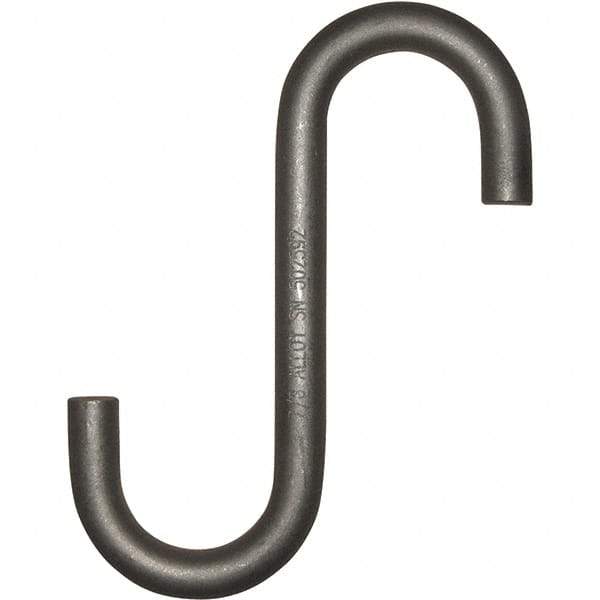 Peerless Chain - Trade Size 5/8", Alloy Steel Shot Blasted/Rust Inhibitor S-Hook - 1,225 Lb Capacity, 0.63" Wire, 7" OAL - Strong Tooling