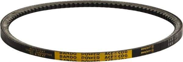 Bando - Section 5VX, 5/8" Wide, 106" Outside Length, V-Belt - Rubber Compound, Black, Narrow Cogged, No. 5VX1060 - Strong Tooling