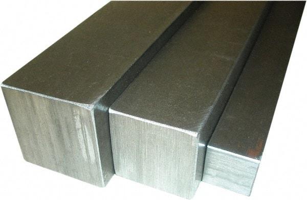 Value Collection - 1-1/2" Square x 6" Long Steel Square Bar - 1018 Steel - Strong Tooling