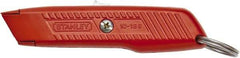 Stanley - Retractable Utility Knife - Orange Metal Handle, 1 Blade Included - Strong Tooling