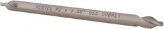 Hertel - #2 Plain Cut 60° Incl Angle Cobalt Combo Drill & Countersink - Strong Tooling