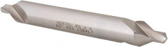 Hertel - #6 Plain Cut 60° Incl Angle Cobalt Combo Drill & Countersink - Strong Tooling