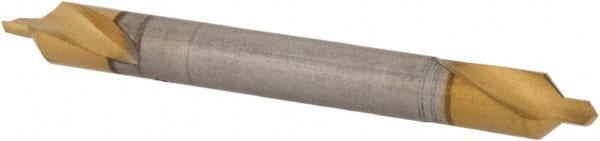 Hertel - #1 Plain Cut 82° Incl Angle High Speed Steel Combo Drill & Countersink - Strong Tooling